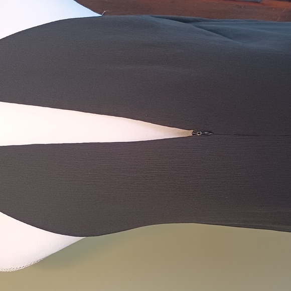 Fantaist Halter Top Dress Black Cotton Blend Wedding, Cocktail Size Large - Picture 4 of 8